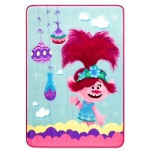 Dreamworks “Trolls World Tour” Throw Blanket (NWT)